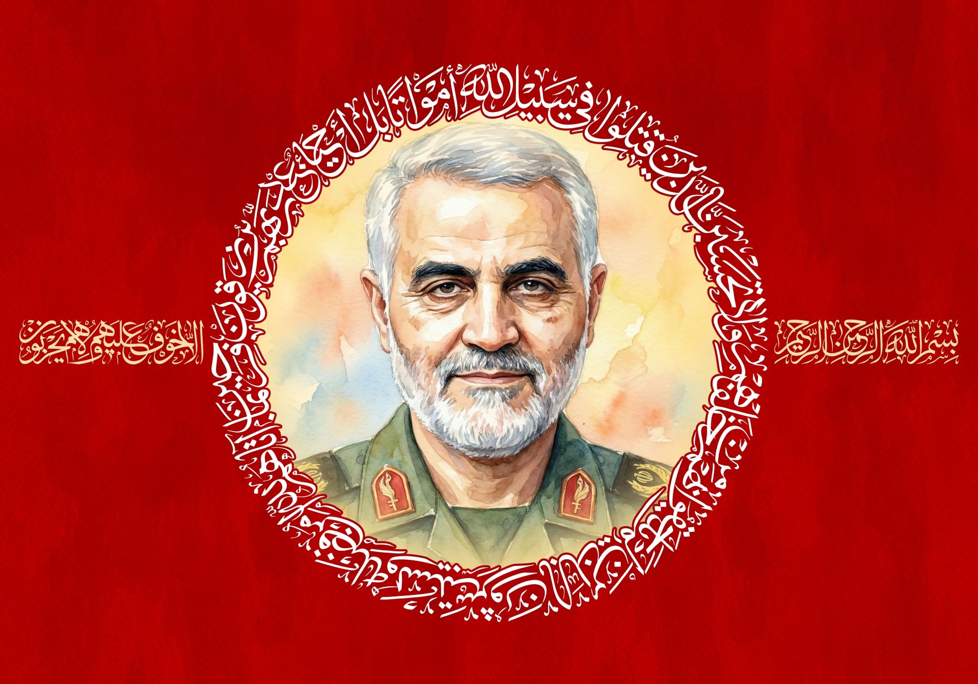 شهادت حاج قاسم سلیمانی ، سردار دلها تسلیت باد